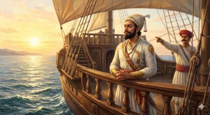 (E Book - 240)  शिवाजी महाराज का पहला समुद्री नौका वहन