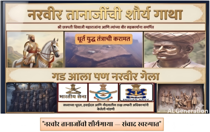 (E Book 97 A) विद्याधरचे प्रेझेंटेशन- नरवीर तानाजींची शौर्यगाथा